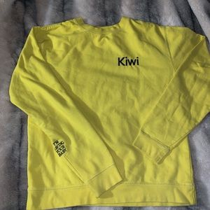Harry Styles Yellow Kiwi Crewneck